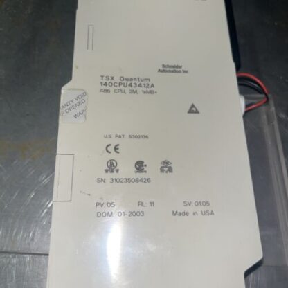 Schneider Automation, #140CPU43412A, Same Day Fast Free Shipping To Lower 48 - Image 4