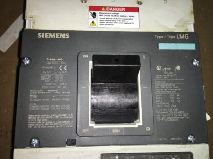 Siemens 800amp circuit breaker, NM 3N800, Frame-MG, Caja Base-MG, ADI-1383 - Image 2