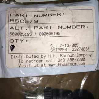Lumberg automation, RSC5/9, NOS, KP-502