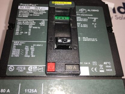 Square D PowerPact, HJ 150, HJL36080, LG-1134 - Image 5