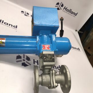 Hisaka works spring return Actuator, TS1, SQV-SP2, 49 2356, CF8-ASME150, LG-1191