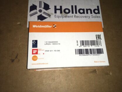 Weidmuller u-remote, UR20-16DIO-N, NOS, LG-208