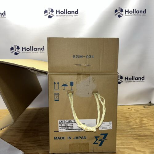 YASKAWA Motor, #SGN7G-75AFA21, New Open Box Same Day Shipping, LG-1604
