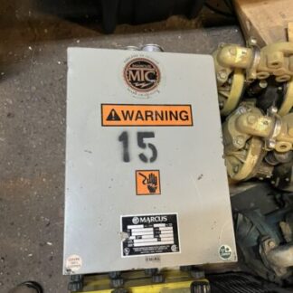 Marcus Transformer, #MT1501, 15kva, 600/480-120/208v, Freight
