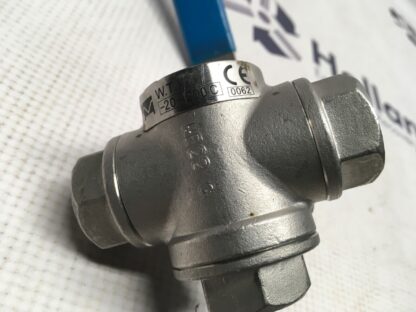 1/2” ball valve, 1000WOG, CF8M, M-22,   LG-1705 - Image 3