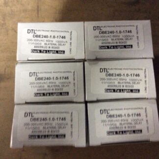 6-DTL Electronic Photocontrol, #DBE240-1.0-1746, NIB, 200-305vac, 1000va