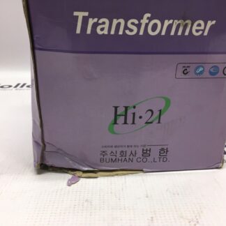 Bumhan non short circuit proof transformer, 0.5kva, BHTB-DJ500, LG-1489
