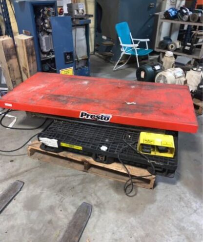 Presto Lift Table, #XL36-20CH, 32” By 72” 43” Tall, 115v, HEHI-2363 - Image 5