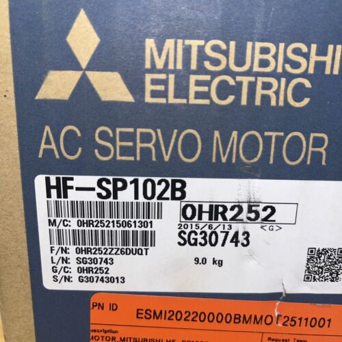 Mitsubishi Electric Motor, #HF-SP102B, Same Day Shipping, LG-1994 - Image 2