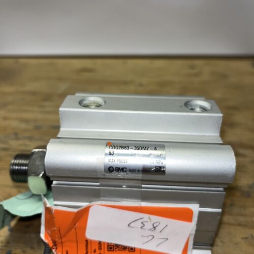 SMC Cylinder #CDQ2B63-35DMZ-A, Same Say Fast Shipping , LG-1837 - Image 2