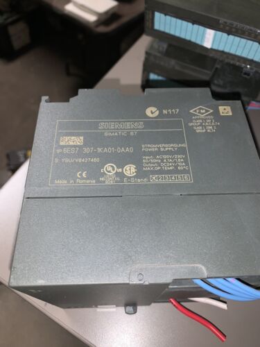 Siemens Plc, #6ES7, #307-1KA01-0AA0, Free Shipping To Lower 48, With Warranty - Image 2