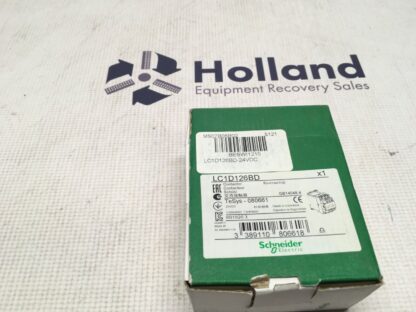 Schneider Electric Contactor, LC1D126BD-24VDC, LG-1733