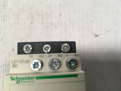 Schneider Electric Contactor, LC1D126BD-24VDC, LG-1733 - Image 3