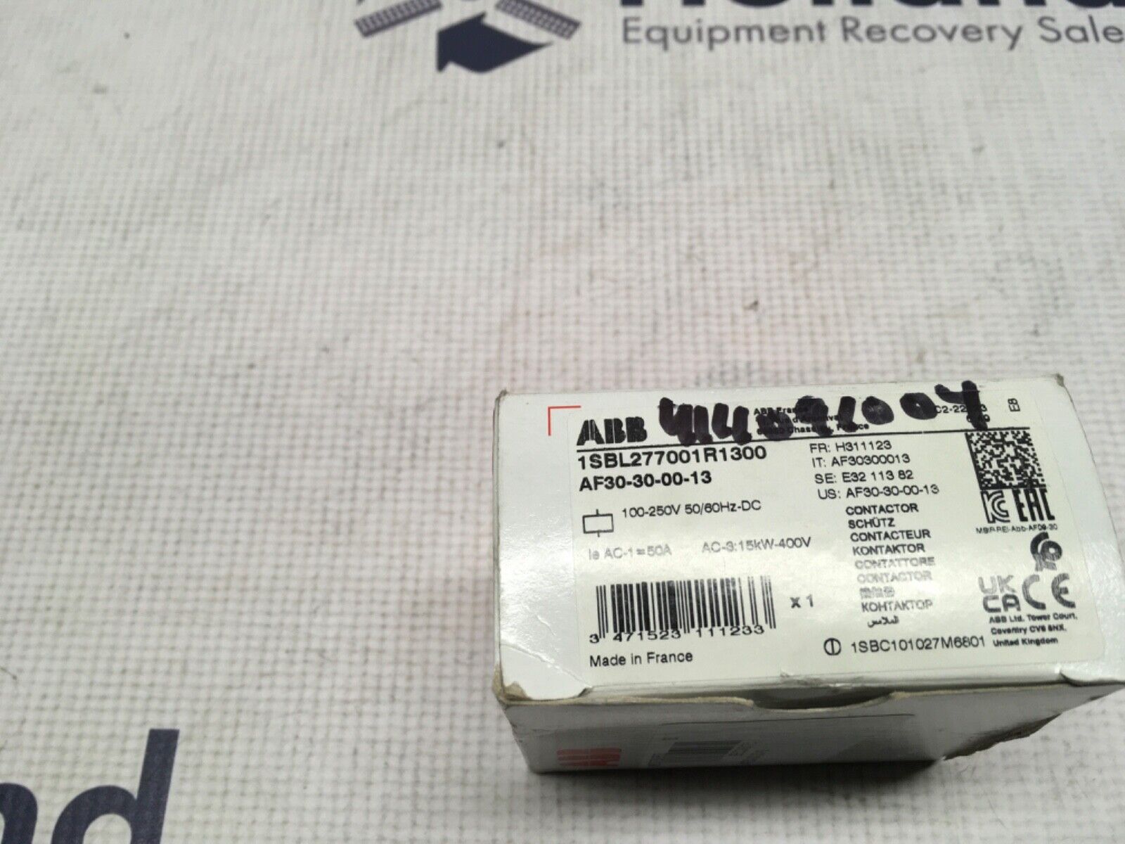 ABB Contactor, AF30-30-00-13, 100-250V, LG-1735 - Image 3