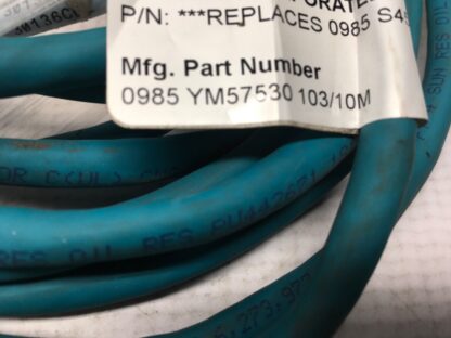 Used, Lumbergautomation cable, 0985 YM57530 103/10M,  KP-908 - Image 2