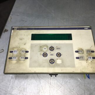 Telemecanique screen panel, XBT-P012010, 06/97 date, 24vdc, 10W, ADI-764