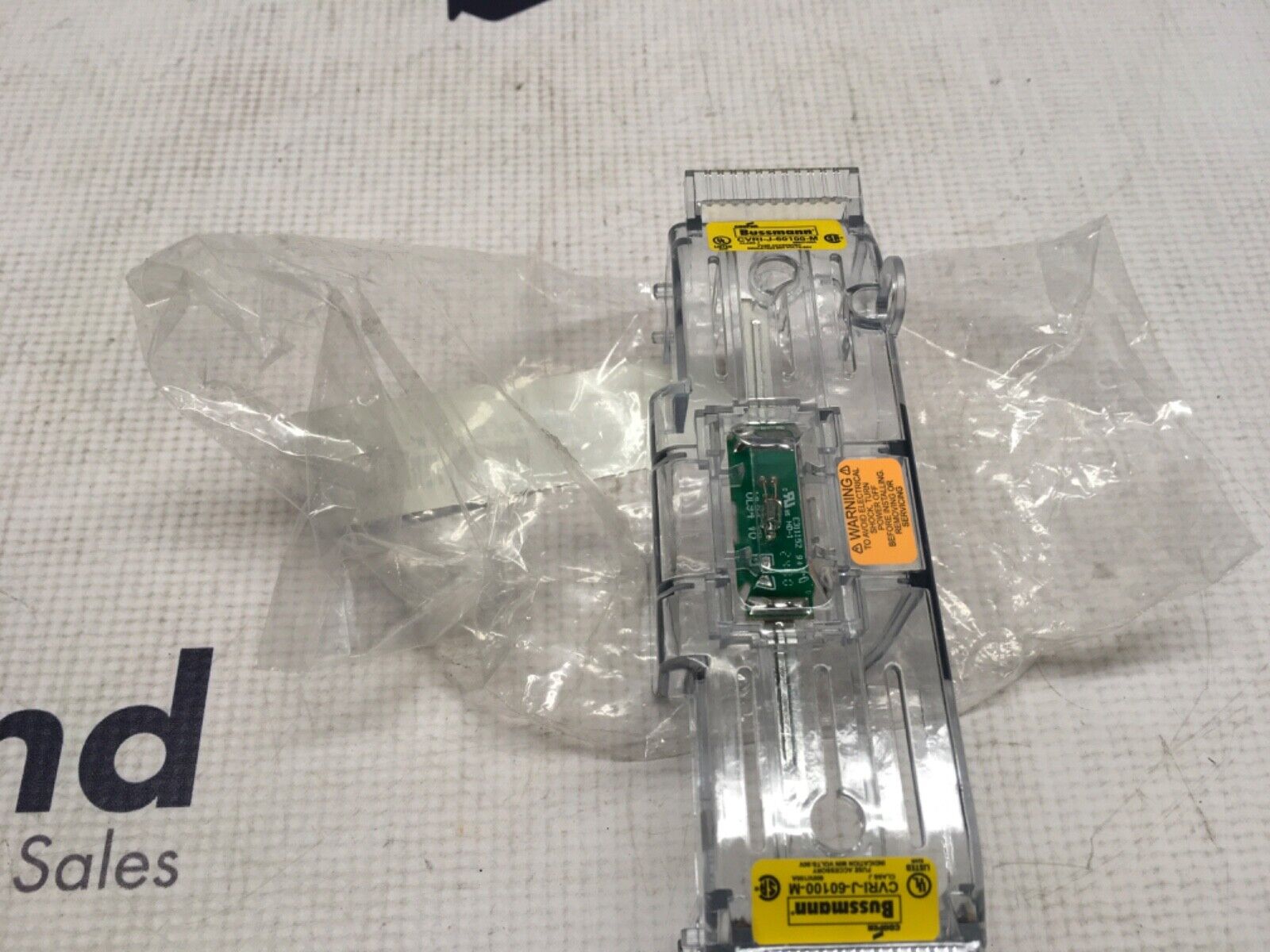 Bussmann fuse cover, CVRI-J-60100-M, KP-933 - Image 2