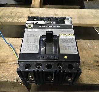 Square -D circuit breaker, #FHP3600015MMT2611, 100amp, DR-3204
