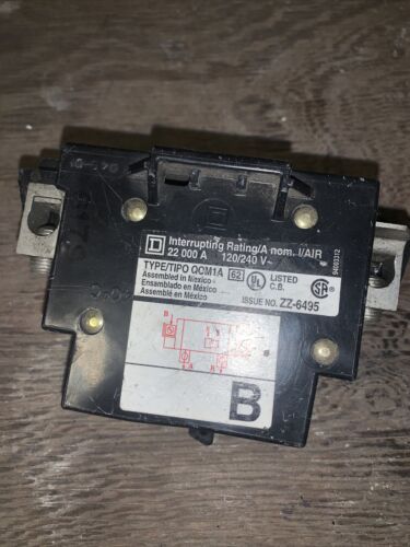 Square D Breaker, #Q0M125VH, HEHI-1384 - Image 2