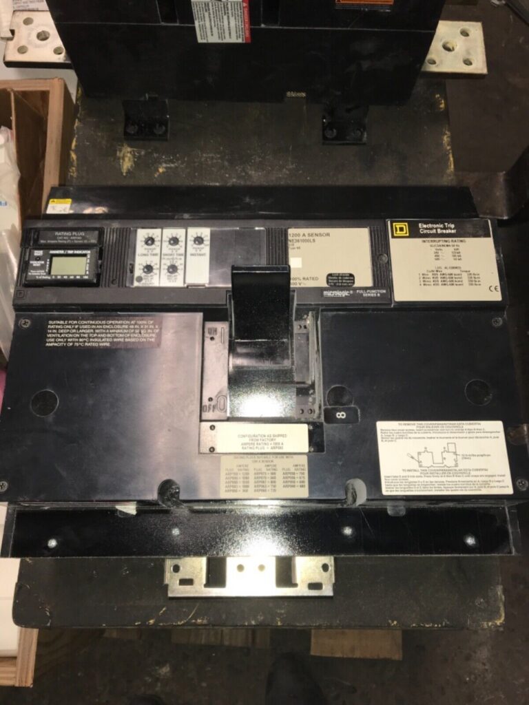 Square D Circuit Breaker, #NE361000LS, 1200amp rating, FLO-2