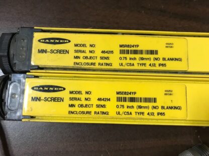 2-BANNER MINI-Light. Curtain, #MSR824YP, #MSE824YP, - Image 2