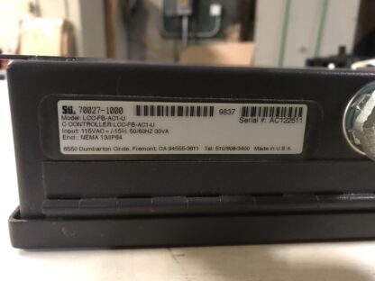 STI LIGHT CURTAIN Control, #70027-1000, #LCC-FB-AC1-U, PS-438 - Image 6