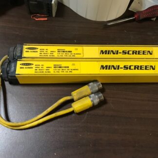 BANNER, MINI SCREEN, Light Curtains, #MSE1224YP, #MSR1224YP, PS-406