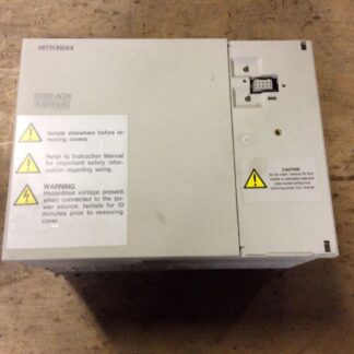 Mitsubishi Inverter, #FR-A024-S1.5K-ER, 1.5Kw, Freqrol-A024, cover clips broke