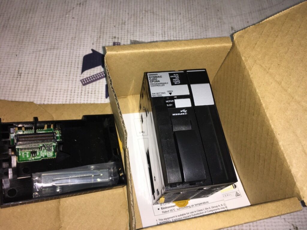 Omron programmable controller, SYSMAC, CJ2H-CPU64, NOS, LG-2108 - Image 3