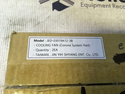 JYS Cross Flow Fan, JED-03019A12-3B, 12vdc, 0.25A, 2pcs, NOS, LG-2117