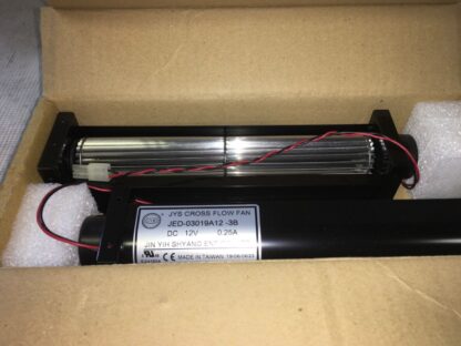 JYS Cross Flow Fan, JED-03019A12-3B, 12vdc, 0.25A, 2pcs, NOS, LG-2117 - Image 2