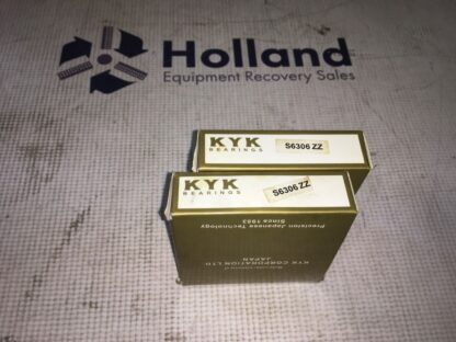 2-KYK Bearings, S6306ZZ,  NOS, LG-2124 - Image 2