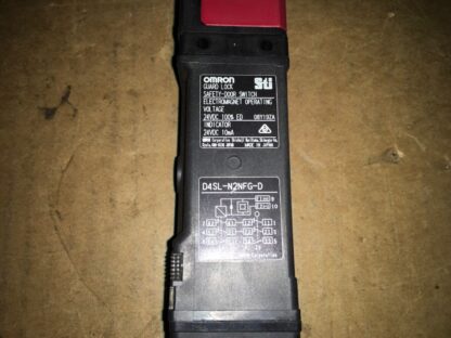 Sti, Omron guard lock, safety door switch, D4SL-N2NFG-D, 24vdc, LG-366 - Image 2