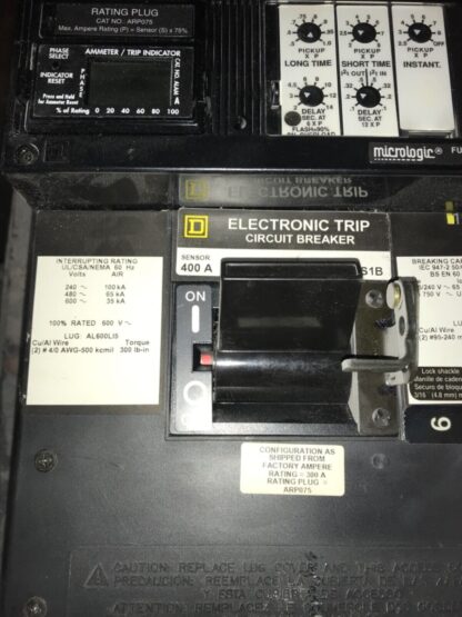 Square D Breaker, #LE36300LS, , Free Shipping to lower 48, With Warranty - Image 2