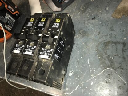 Lot of 3-Square d Breaker, #EDB14020, HEHI-265 - Image 3