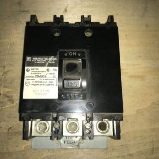 SQUARE D Circuit Breaker, #ZD-5826, 125amp, PS-715