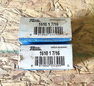 2-Martin/Bearing, #1610 1 7/16 , Free shipping lower 48, 30 day warranty!