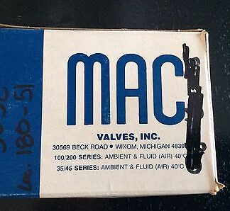Mac valves, #224b-11cr, free shipping to lower 48, 30day warranty