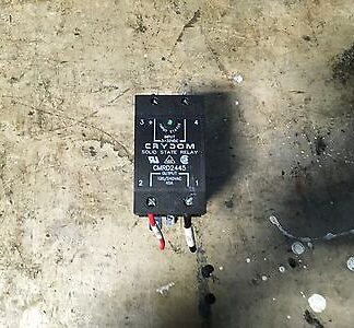 CRYDOM Solid State Relay #CMRD2445, input-3-32vdc, output-120/250vac 45amp