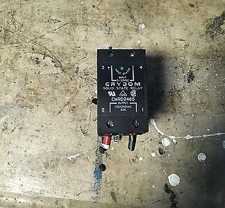 CRYDOM Solid State Relay #CMRD2465, input-3-32vdc, output-120/250vac 65amp