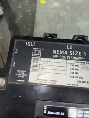 Square D Starter #SF01, Same Day Fast Free Shipping - Image 3