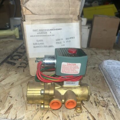 ASCO Valve #242233-001-F, Same Day Fast Free Shipping To Lower 48