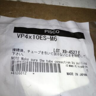 Pisco vacuum pad, 9pcs, VP4x10ES-M6, NOS, LG-876
