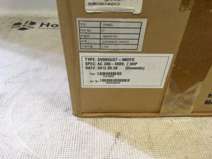 LS inverter, SV0055iS7-4N0FD, AC 380-480V, 7.5HP,  NOS, LG-2502 - Image 2