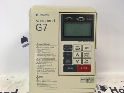 Yaskawa Varispeed G7, CIMR-G7A40P4, NOS, LG-2507 - Image 2
