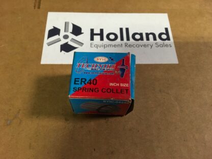 Techniks ER40  spring collet, 9/16”,  NIB, ADI-1251 - Image 2
