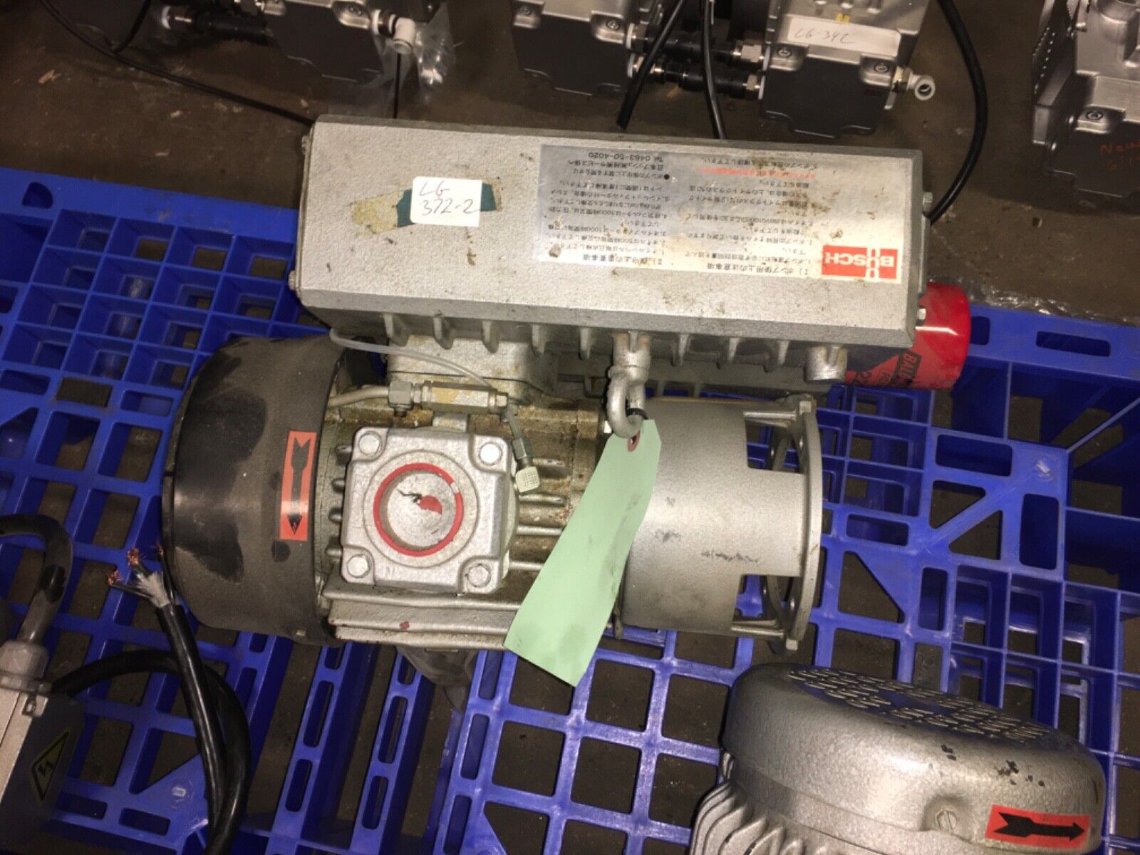 Busch pump, type RA 0040.E503.1002, LG-372-2