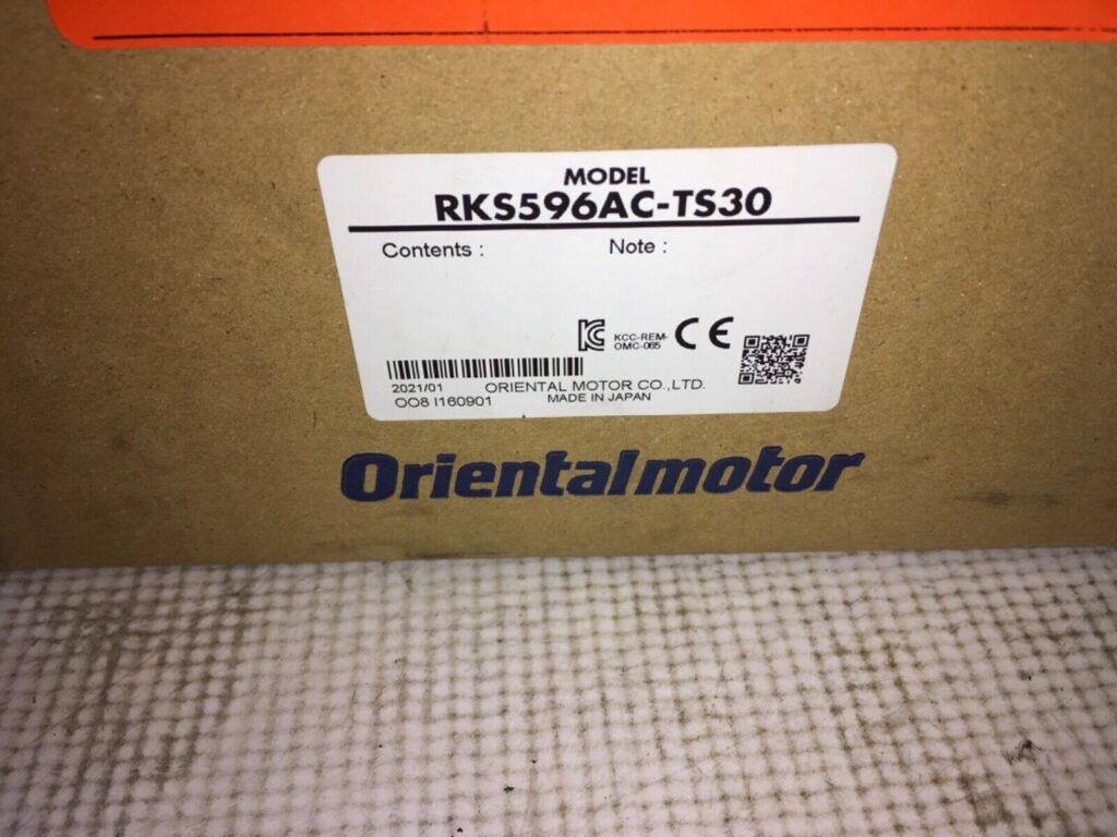 Oriental motor, RKS596AC-TS30, NOS, LG-2412 - Image 2