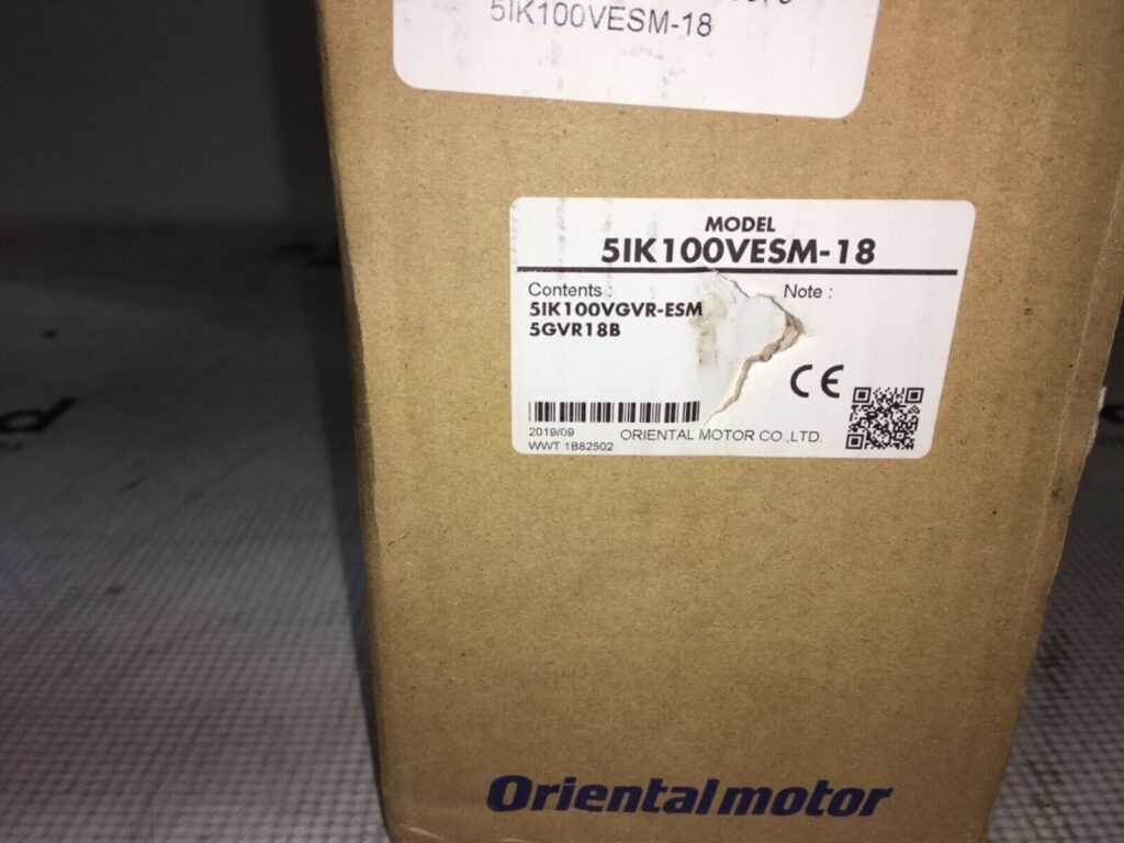 Oriental motor, 5IK100VESM-18, 51K100VGVR-ESM, 5GVR18B, NOS, LG-2416 - Image 2