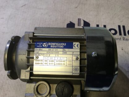 Bonfiglioli Riduttori, Motor, BNI 27 C4, 1350/1650rpm, NOS, LG-2317 - Image 2